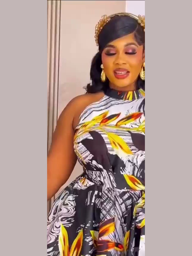 Robe Dos-Nu Feuillage Ivoire — ivoire & noir